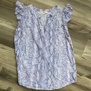 Snake skin Boutique Top